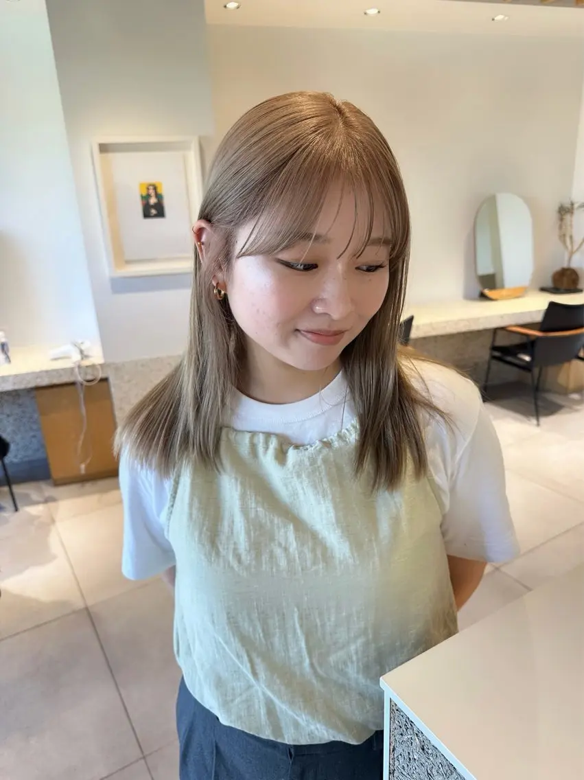 ロング 杉本 沙羅のヘアスタイル