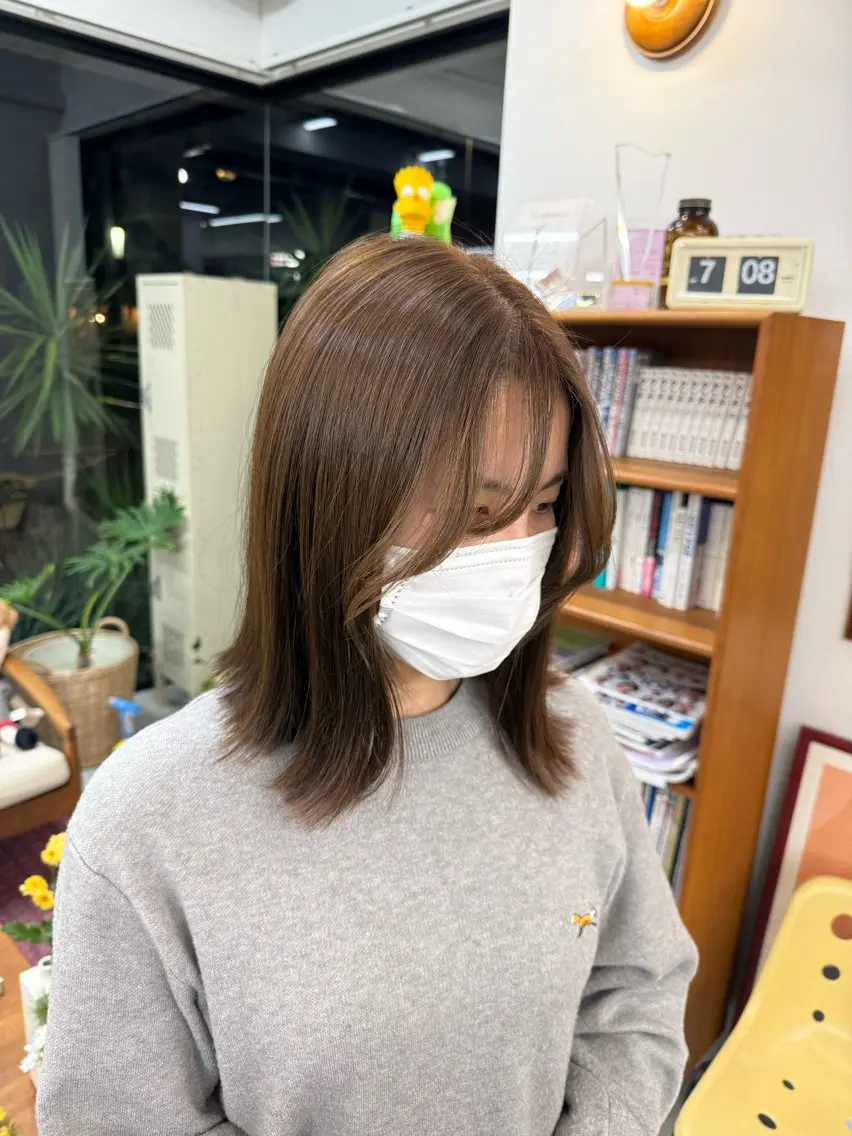 人気No.1✨️【似合わせカット+垢抜けカラー】✂️🥣の写真