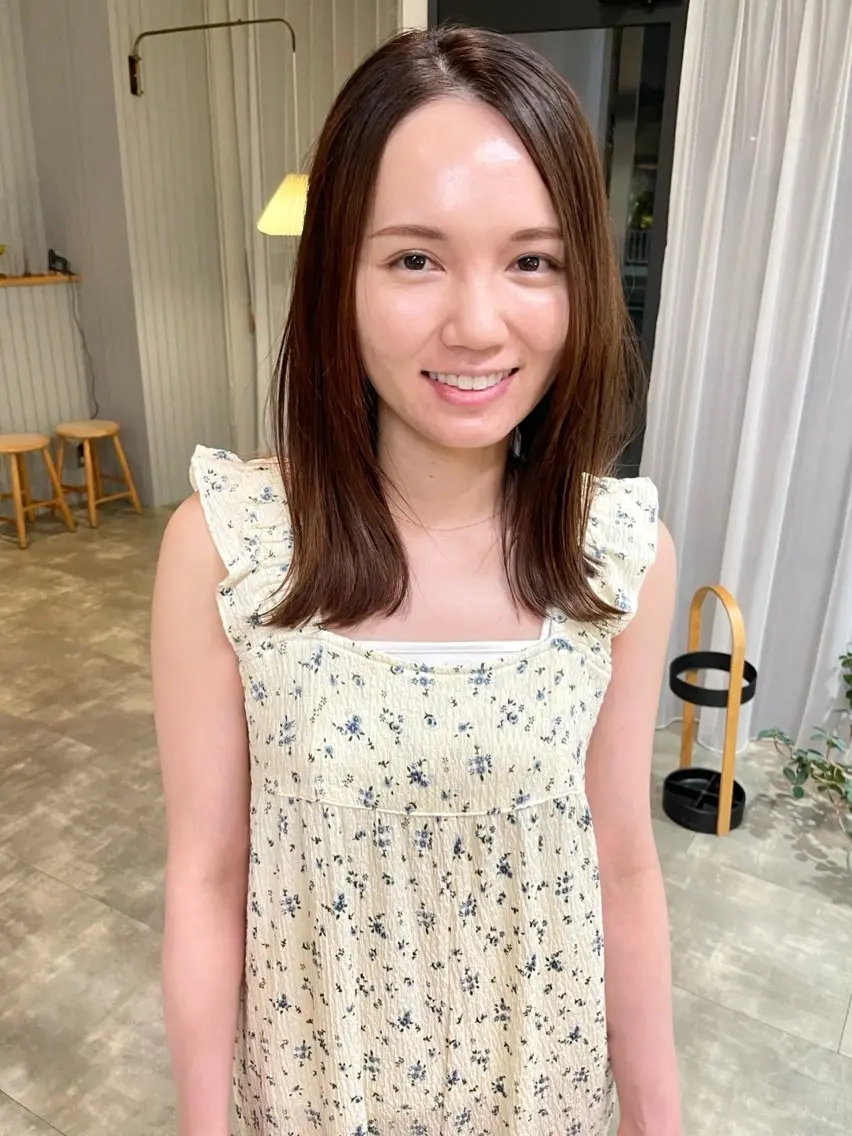 【🧸平日限定2回目の方用🧸】レディースカット＋トリートメント🌷（日によって午前中から空いております！）の写真