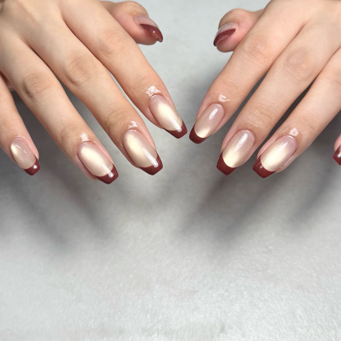 ネイル アートネイル フットネイル フレンチネイル ジェルネイル キラキラネイル ハンドネイル Y_nail💖 予約専用のネイルデザイン