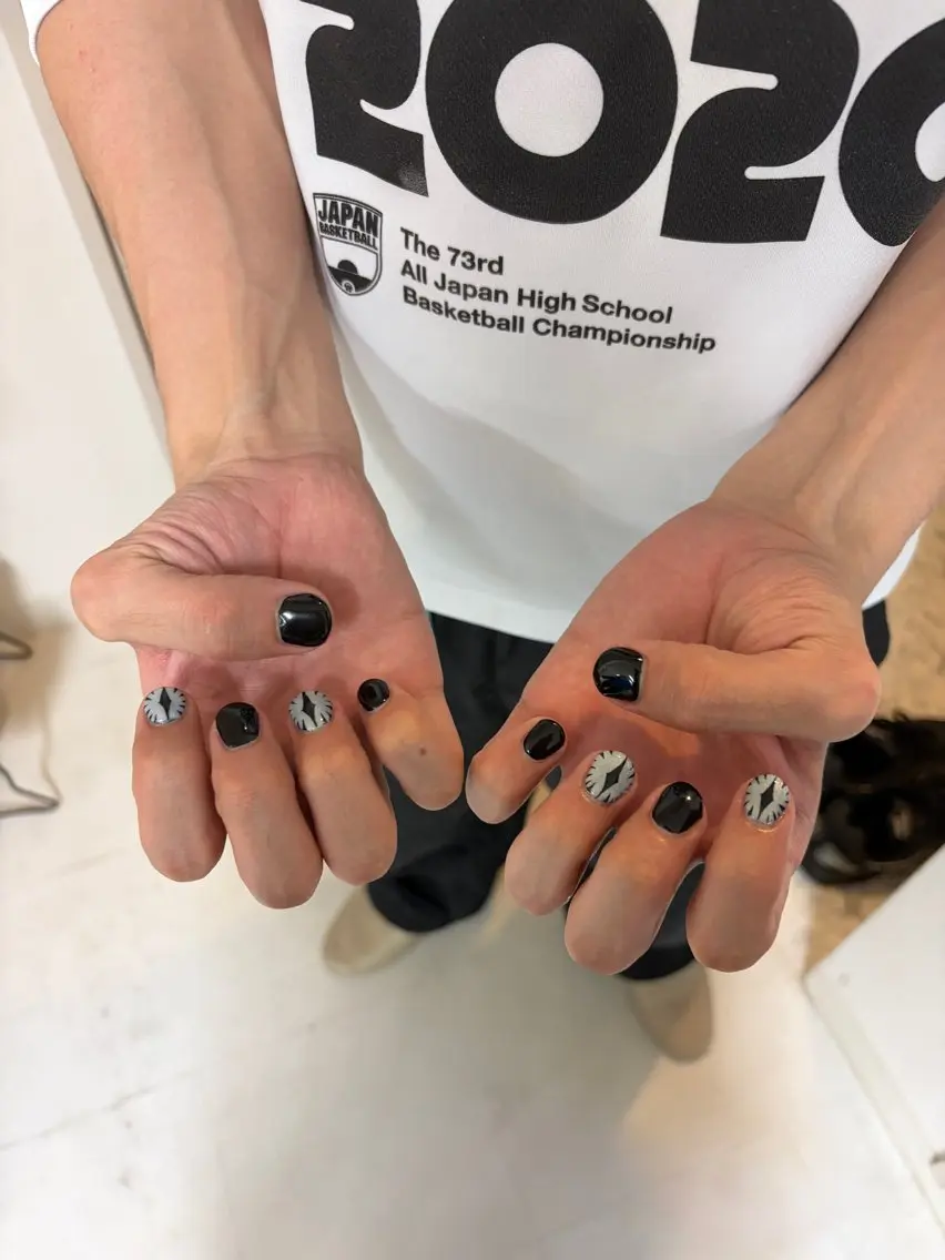 ネイル メンズネイル ハンドネイル miku 🎀nail🎀のネイルデザイン
