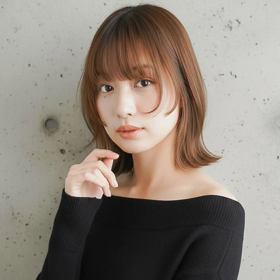 ショート カット ヘアカラー トリートメント ショート〜ミディアム 喜多司のヘアスタイル