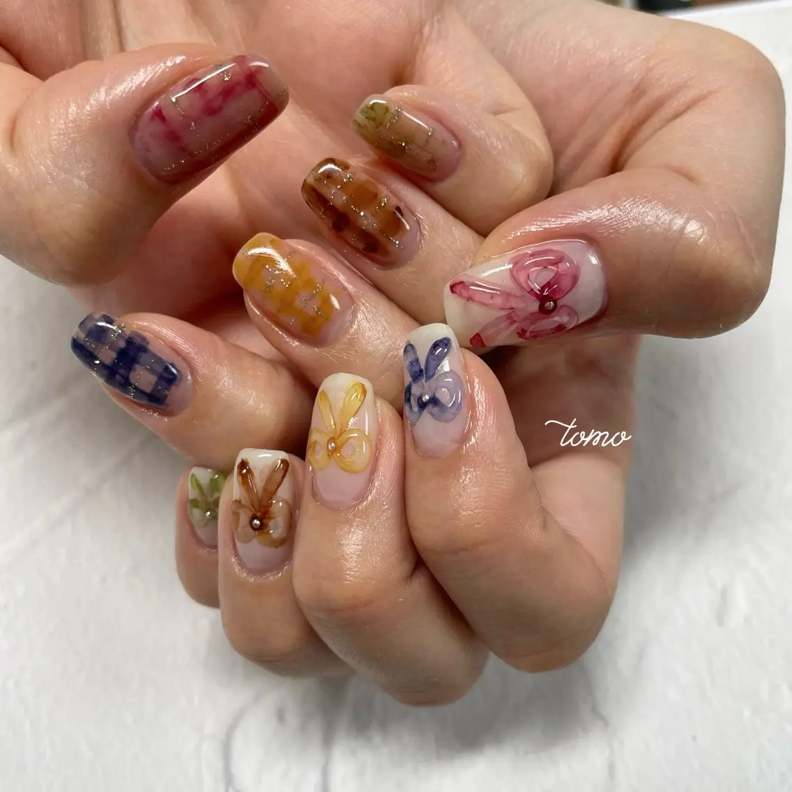 ネイル ハンドネイル nailist TOMOのネイルデザイン
