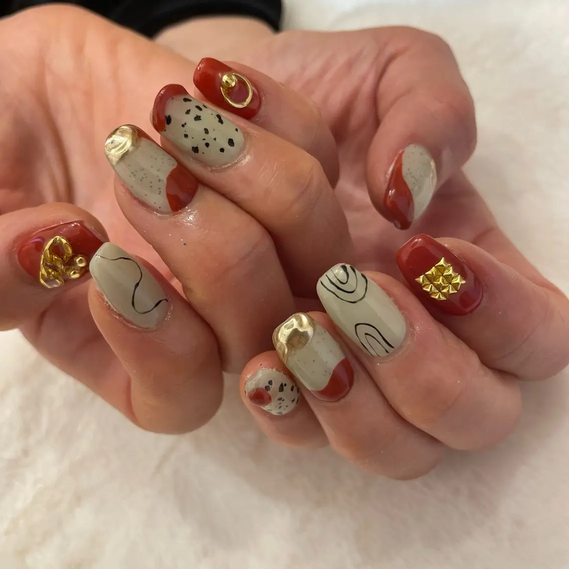 ネイル ハンドネイル Sea  nail by emaのネイルデザイン