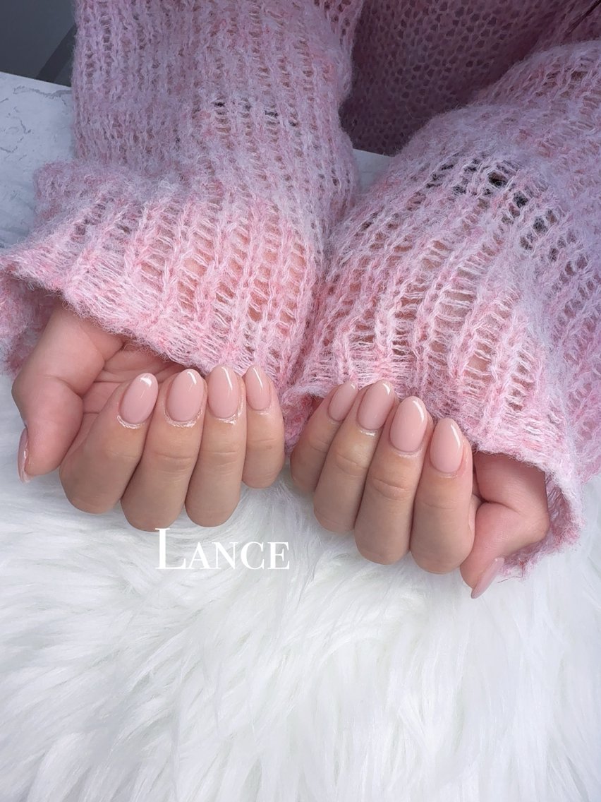 ネイル キラキラネイル 韓国ネイル ワンカラーネイル ワンホンネイル ハンドネイル Lance nailのネイルデザイン