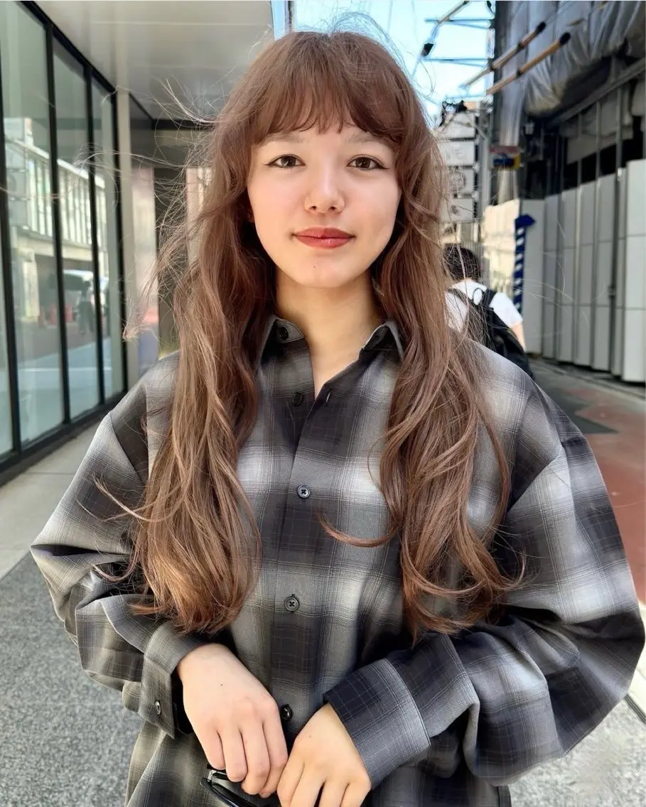 カット➕ブリーチ➕カラーの写真