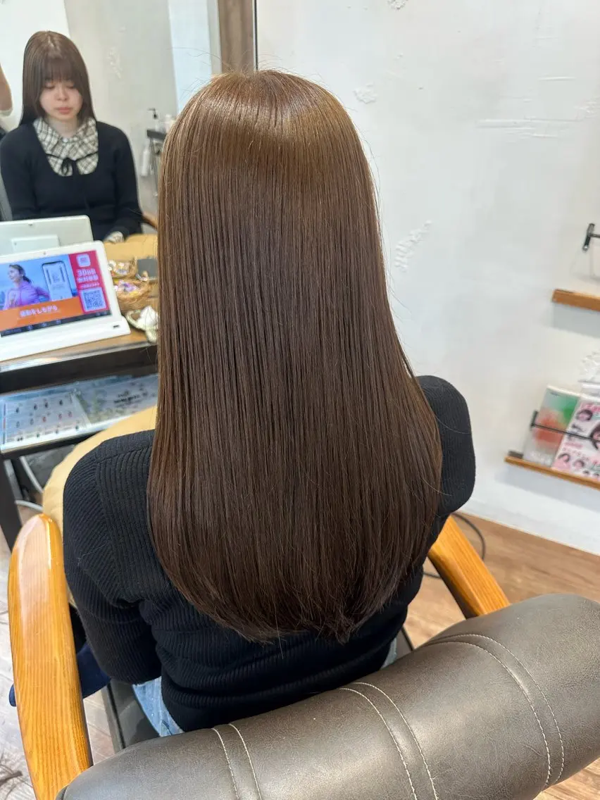 💫 カット+巻ける縮毛矯正 💫の写真
