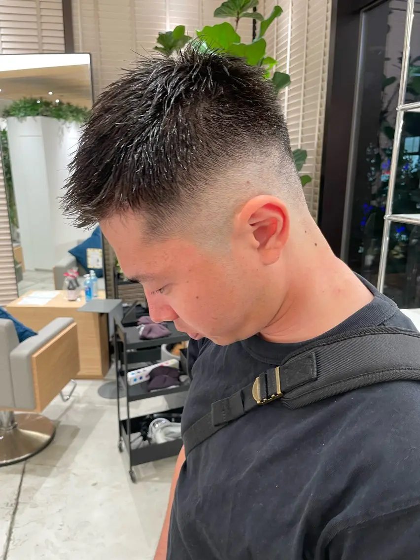 メンズ フェードカット スキンフェード 髪質改善&美髪矯正 専門美容師:植原瑞樹のヘアスタイル