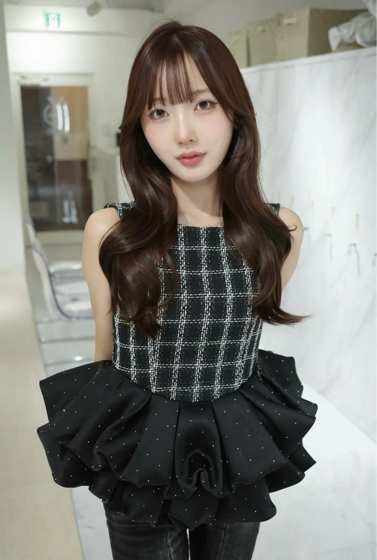 ロング カラー ブラウンカラー ケアカラー 透明感カラー ラベンダーカラー パープルカラー レイヤーカット🫧 🎀Tomoka🎀のヘアスタイル