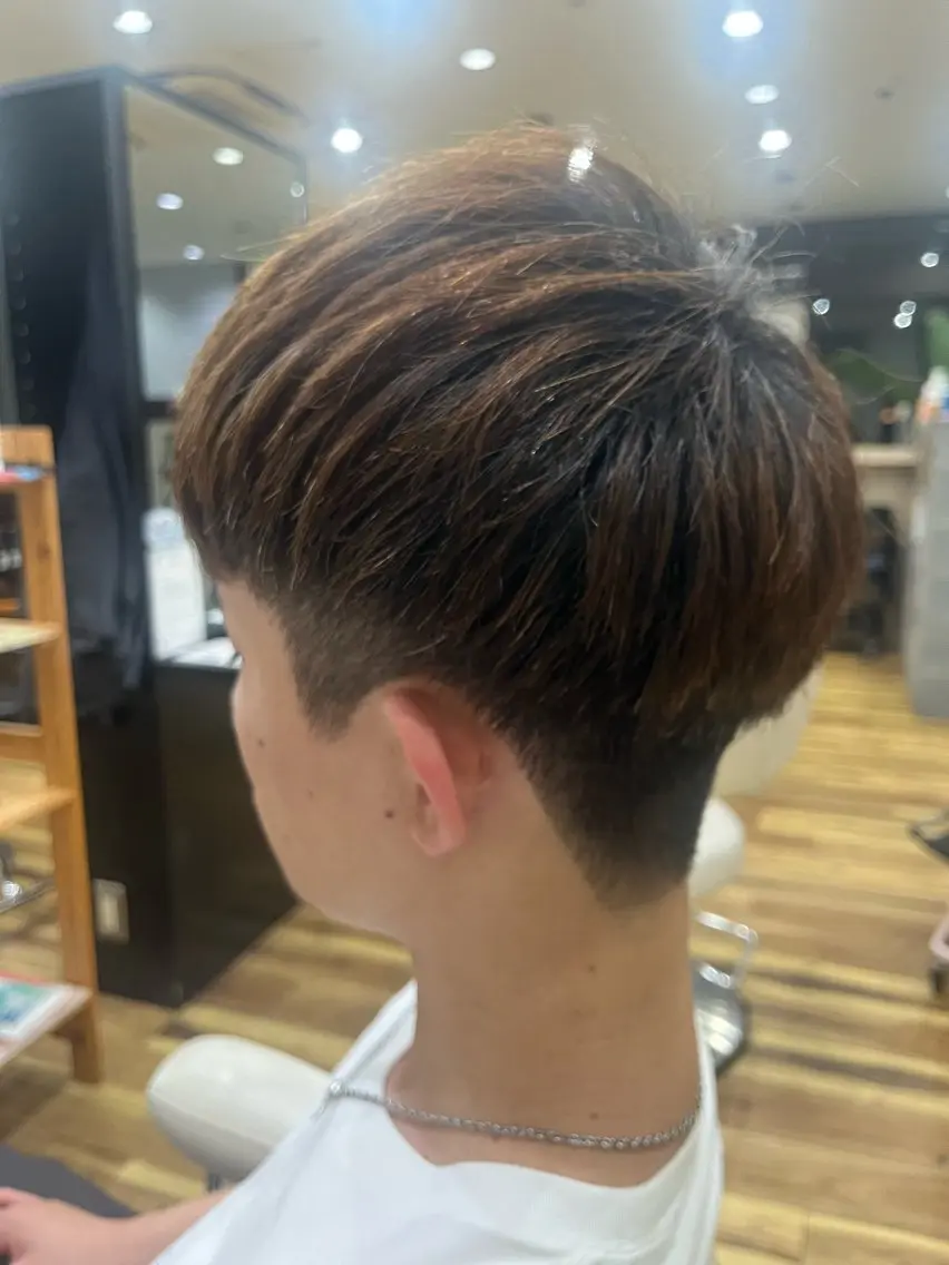メンズ マッシュ 関 紫雲（ｾｷﾚﾝｹﾞ）のヘアスタイル