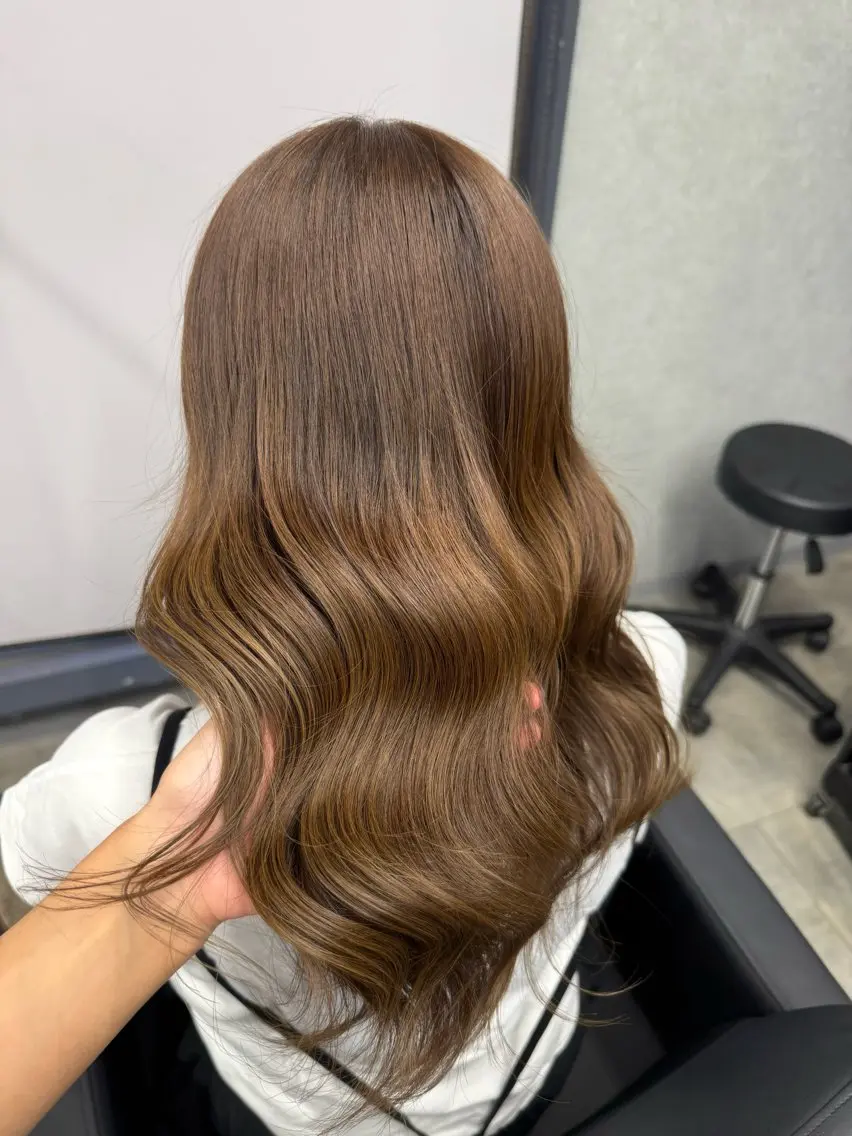 カラー りこ / 透明感カラー🎀🫧のヘアスタイル