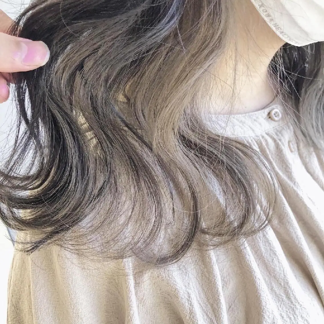 ミディアム カラー ヘアアレンジ 透明感/レイヤー 🇰🇷tomonaのヘアスタイル