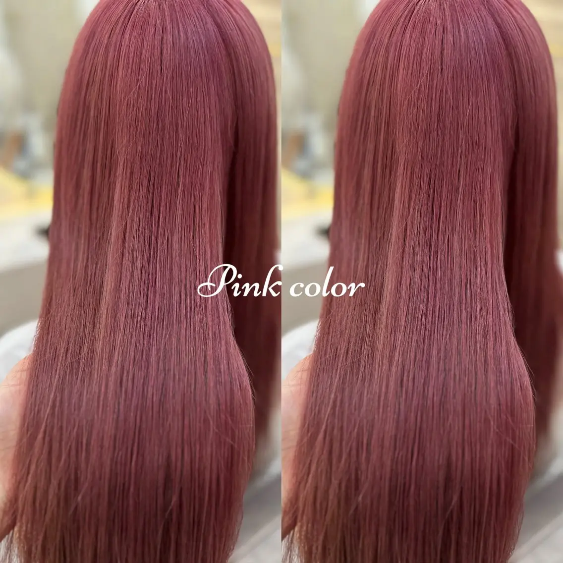 ロング ヘアカラー トリートメント lovis🧸ゆうあ 🧸/透明感カラーのヘアスタイル