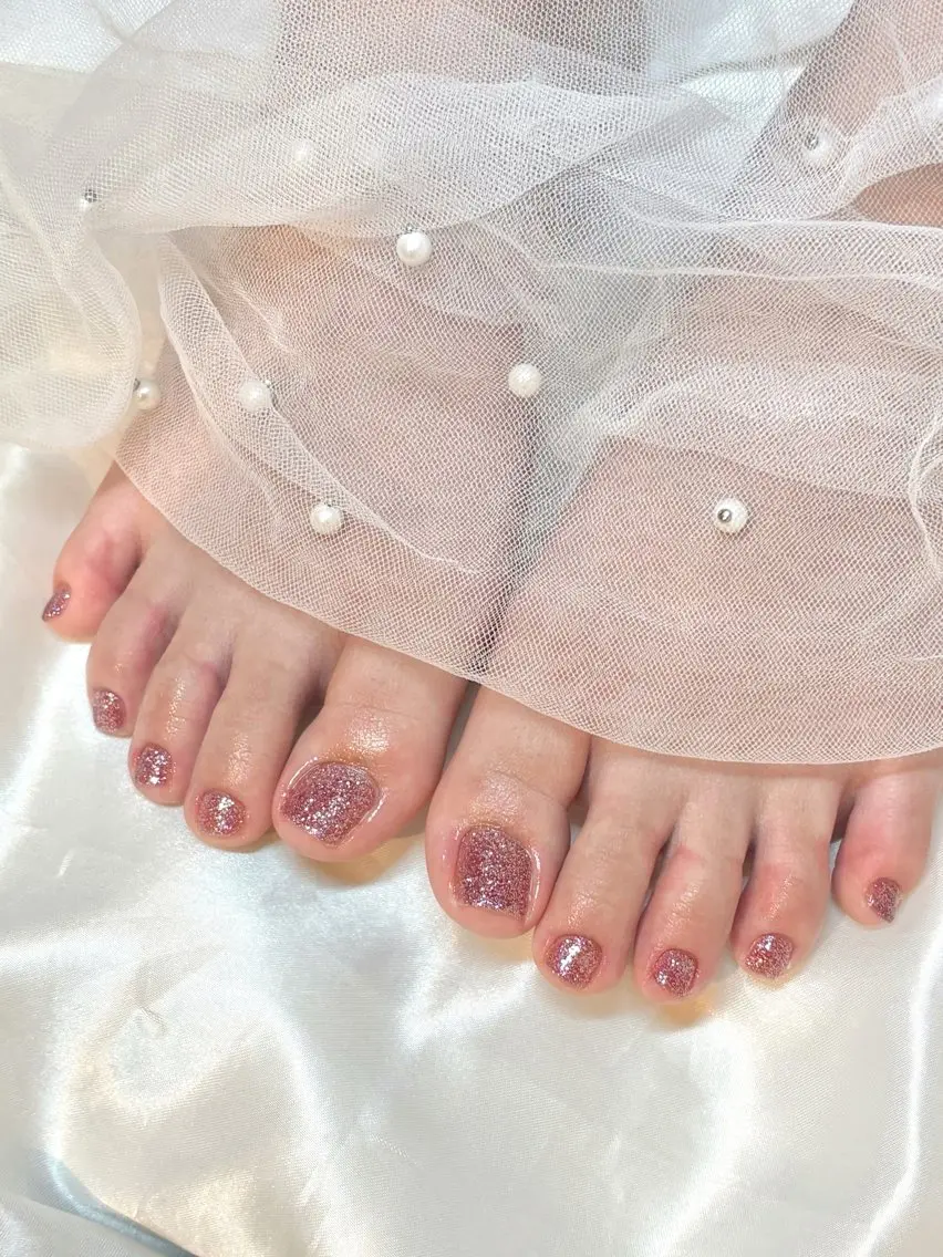 フット♡オフありワンカラーの写真