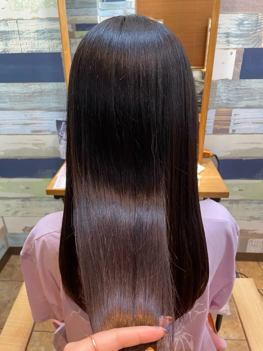 ロング カラー 穐山春佳 カラーモデル募集🍀のヘアスタイル