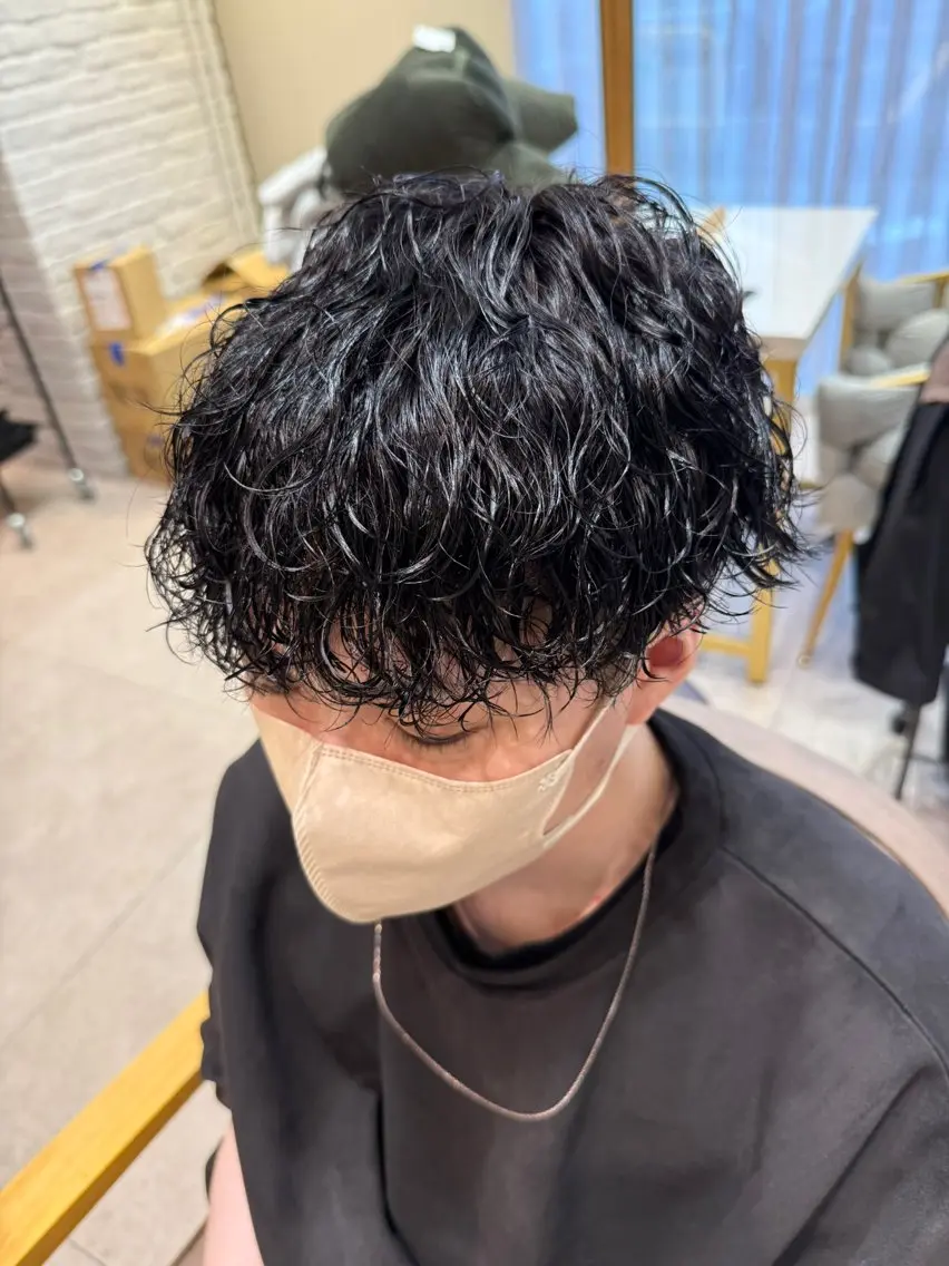 ショート パーマ 髪質改善 BlancHairのマツエク・マツパデザイン