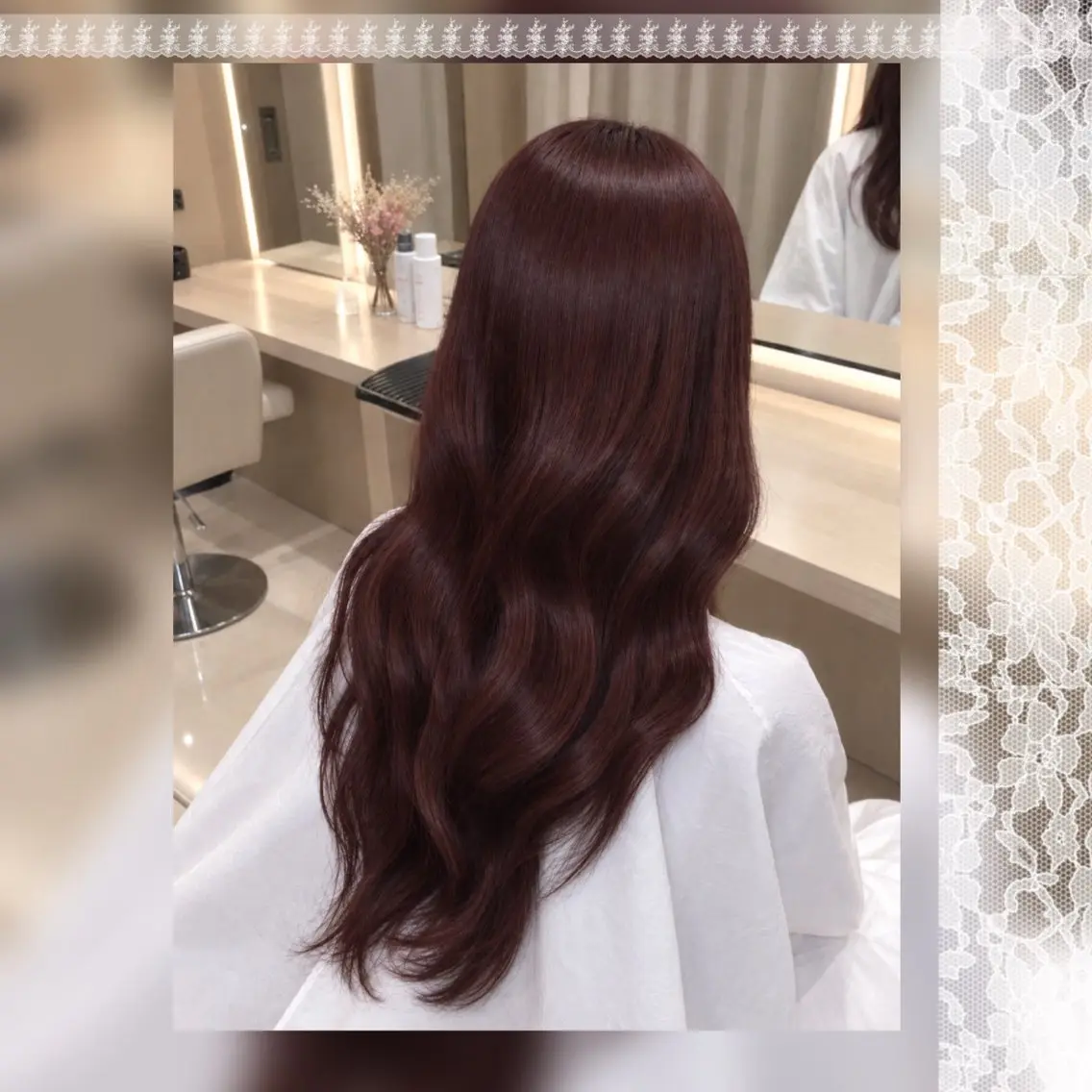 カラー ブラウンカラー ヘアカラー 上村 陽菜のヘアスタイル