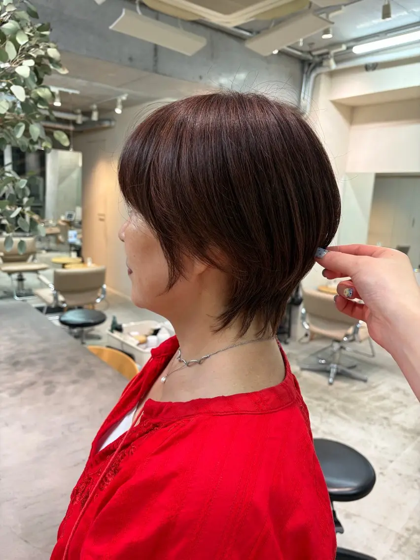 ショート ショートヘア カットモデル募集中 🤍harunaのヘアスタイル