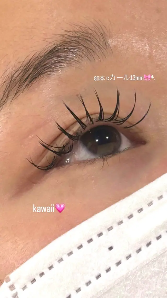 【マツエク🩰🫧】1時間付け放題オフ込みの写真