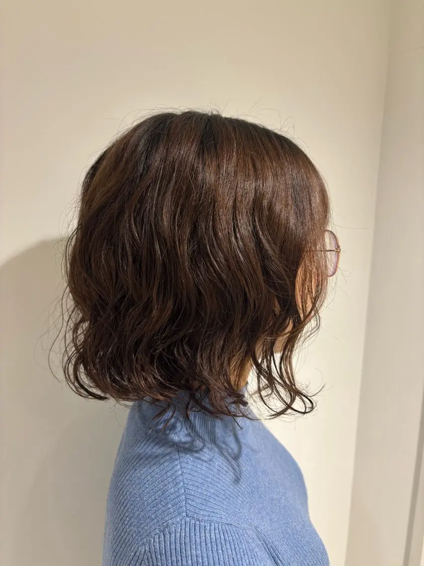 カット & パーマ + Aujua 1step treatmentの写真