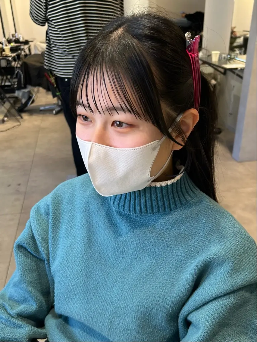 ミディアム 顔周りカット ❤️ショートカット ・顔周りカット❤️のヘアスタイル