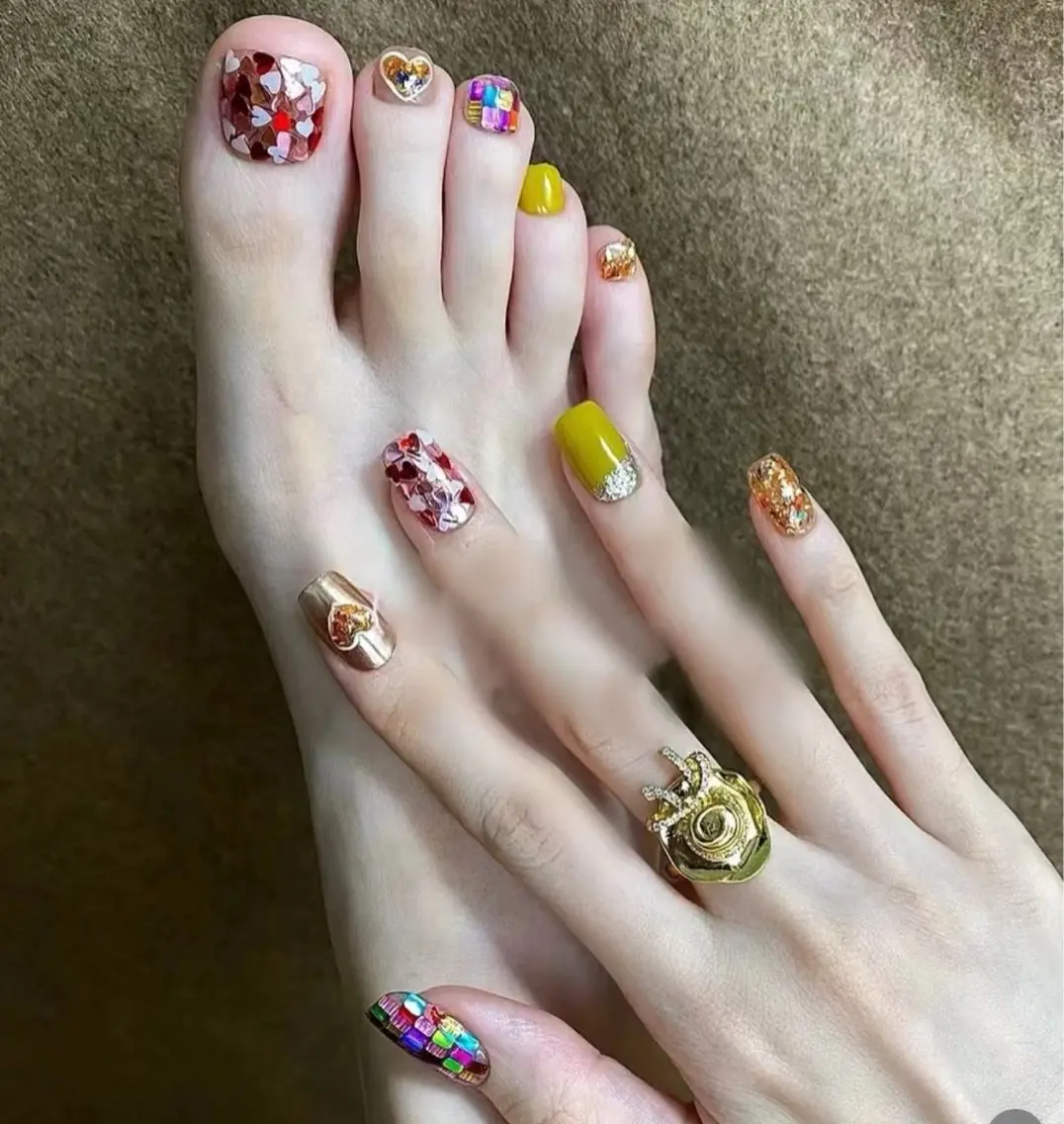 HAND＆FOOTハンド＋フットセットハンドやり放題&フットやり放題ハンドケアの写真