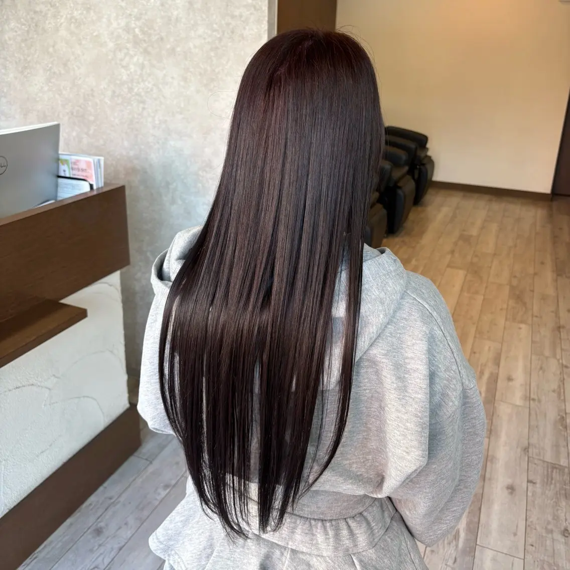 ロング カラー なぎは/似合わせ・ ナチュラルカラーのヘアスタイル