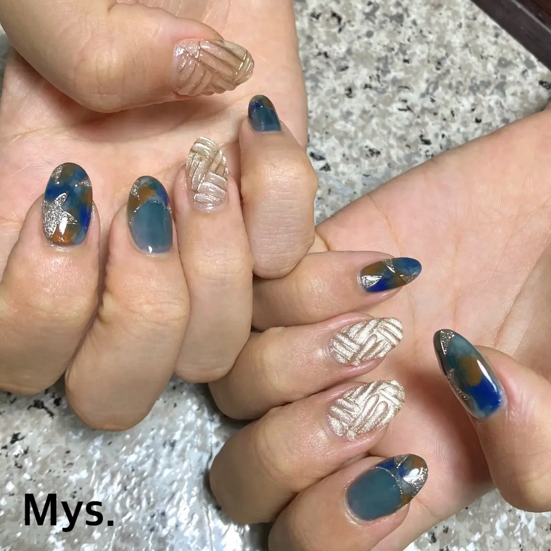 ネイル ハンドネイル Mys. 三上紗紀のネイルデザイン