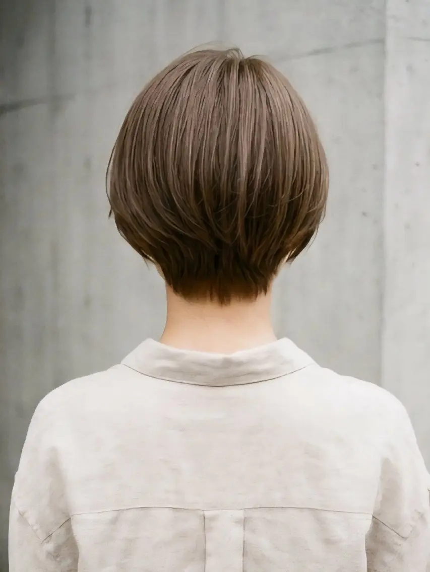 ショート ボブ 髪質改善 ショートヘア カット ヘアカラー トリートメント ショート×髪質改善 【松戸】澤田　周のヘアスタイル