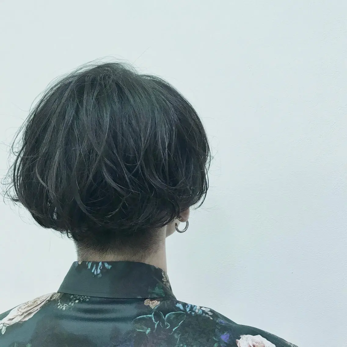 カラー パーマ メンズ ニュアンスパーマ／ レイヤー／茶屋町のヘアスタイル
