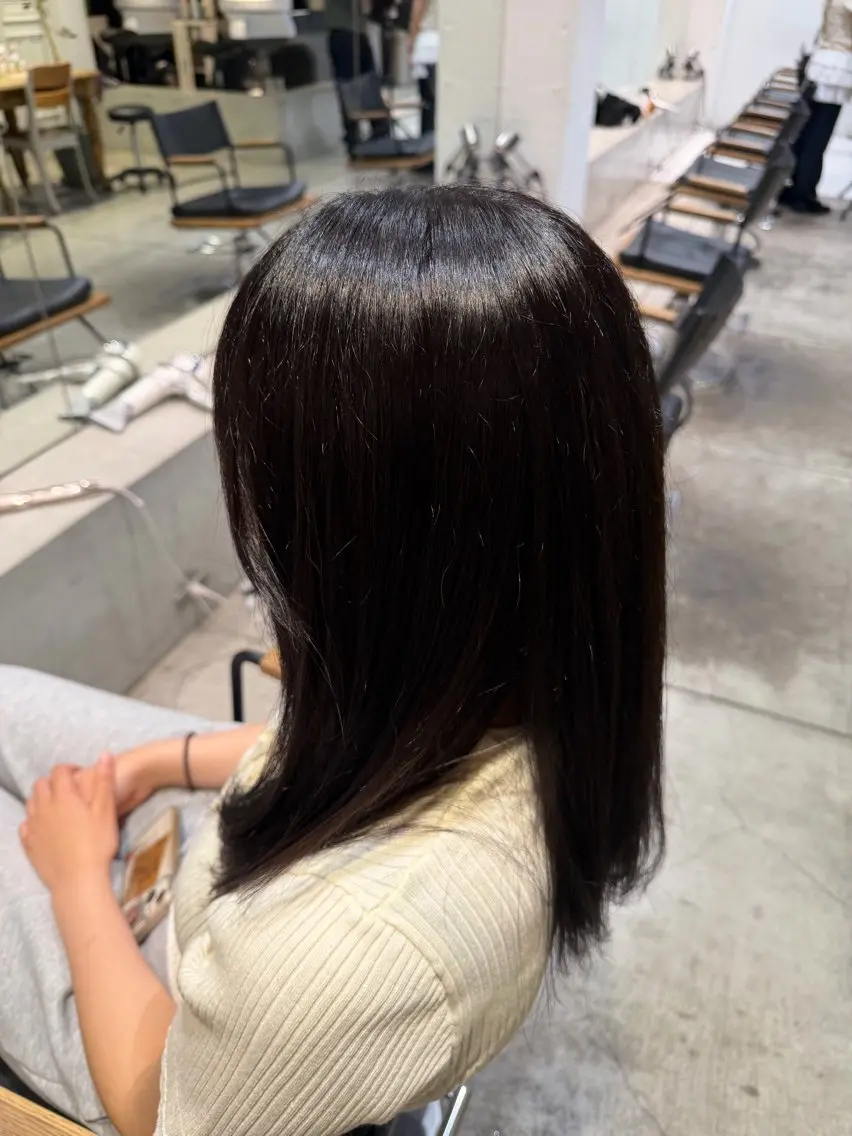 セミロング ヘアカラー メンズカットカラー/ ヘッドスパ☾/ユナのヘアスタイル