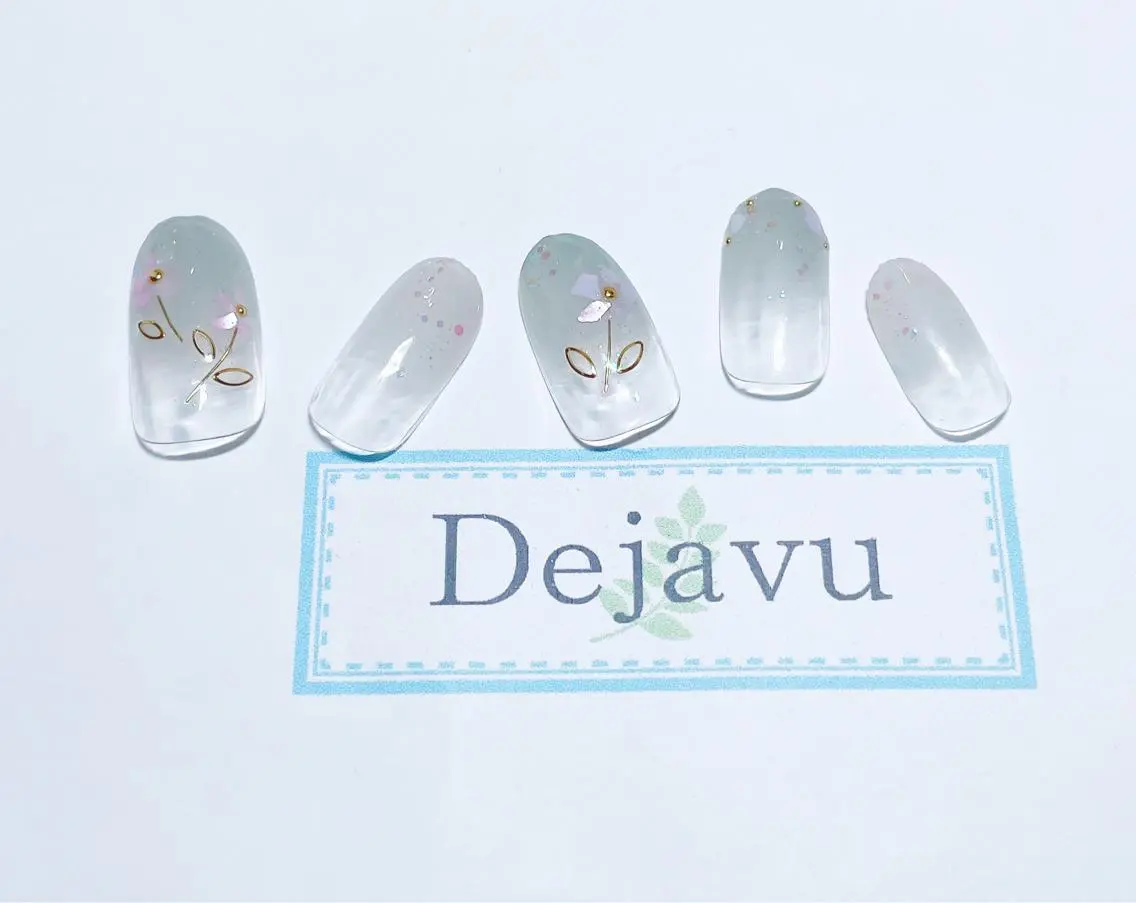 ネイル ハンドネイル Nail salon Dejavu 🌿のネイルデザイン
