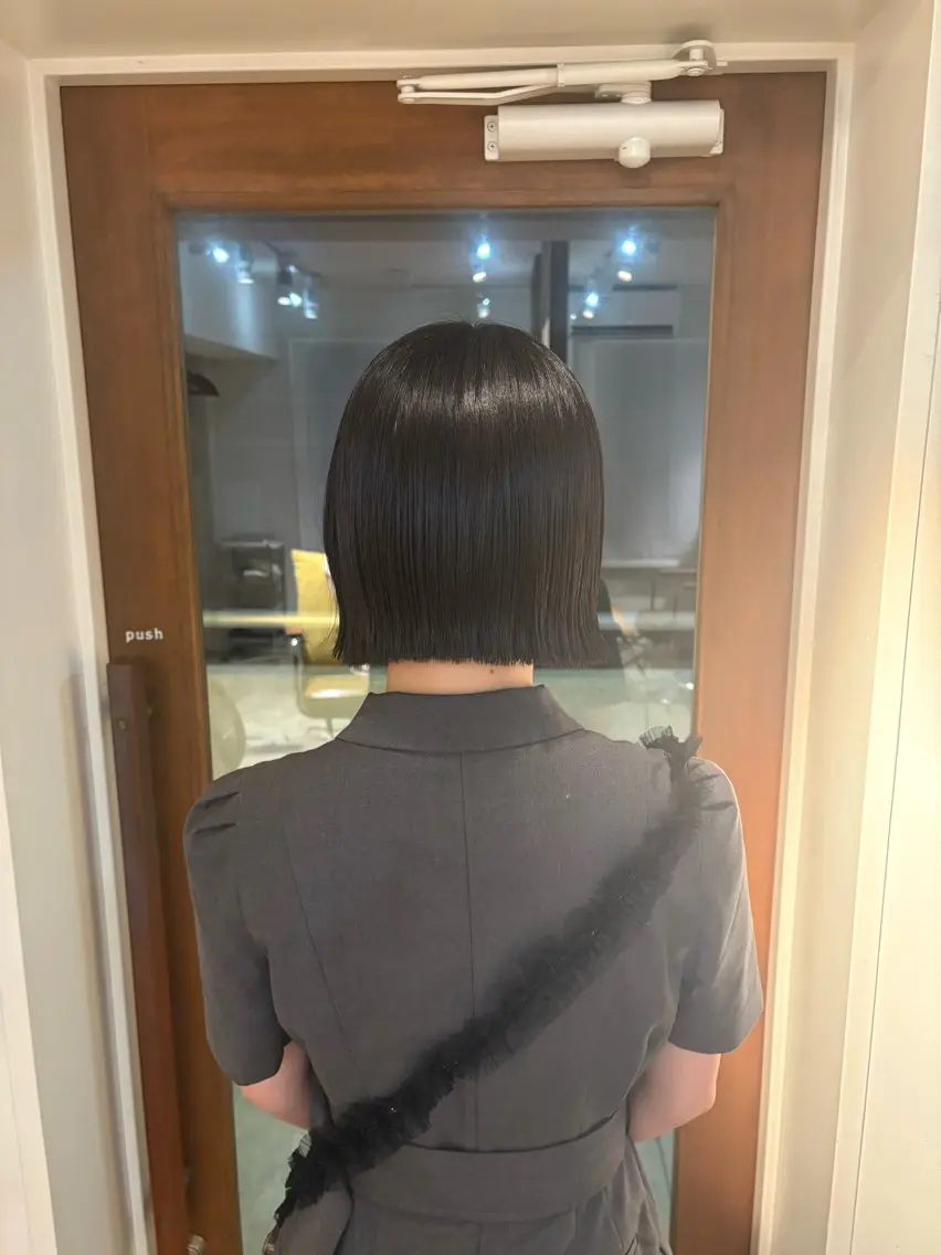ショート ボブ 村井 美桜のヘアスタイル