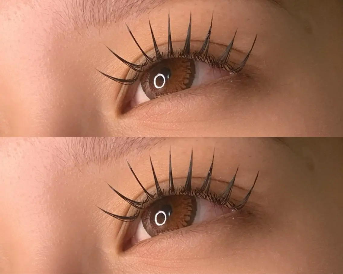 マツエク・マツパ フラットラッシュ Eyelash Salon IROのマツエク・マツパデザイン