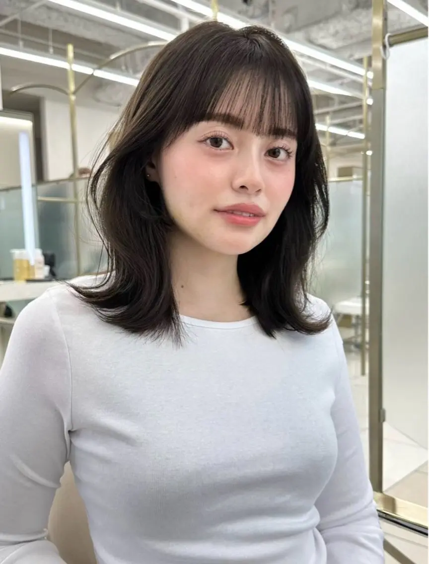 ミディアム ミディアム特化 COA 日向のヘアスタイル