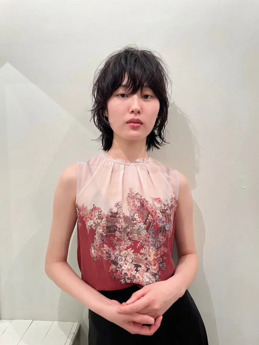 カット+パーマ+トリートメントの写真