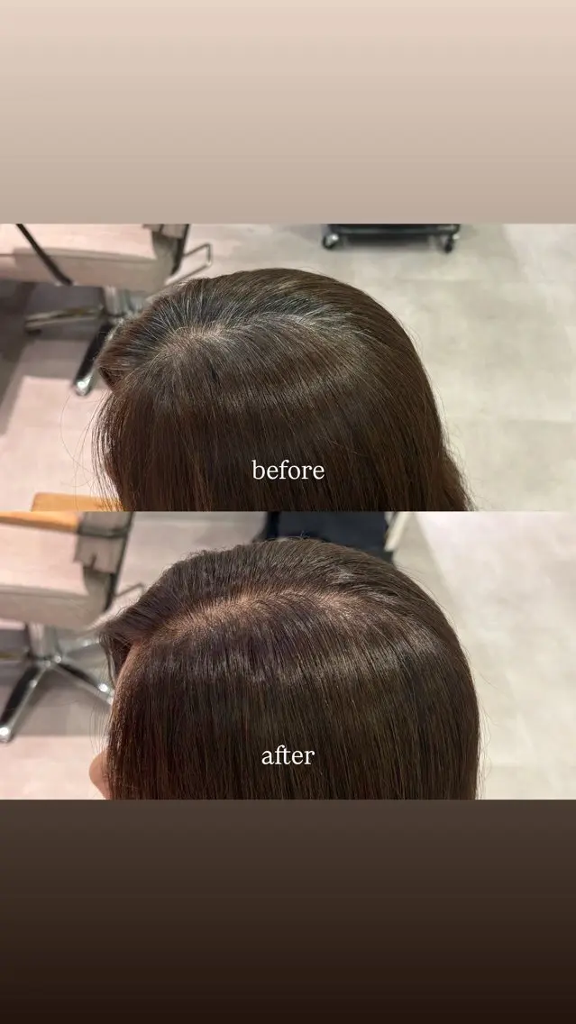 カラー ヘアカラー トリートメント ヘッドスパ ♦️個室快眠スパ♦️ / 西野 杏🫧のヘアスタイル