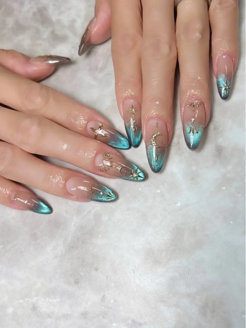 ネイル スカルプネイル Nailsalon E's cafeのネイルデザイン