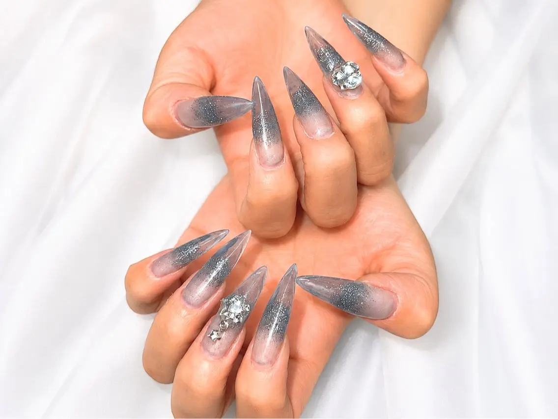ネイル クリアネイル 夏ネイル Viel💅 〜yuki〜のネイルデザイン