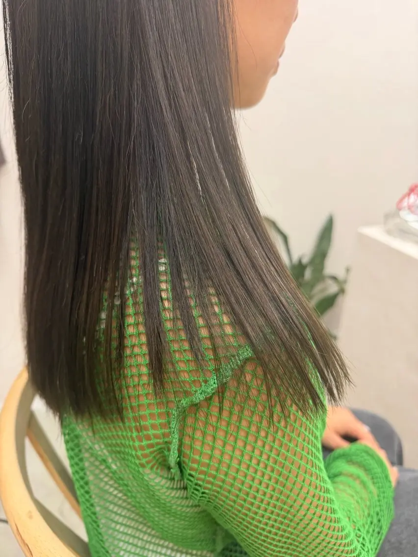 セミロング ヘアカラー Kiwa 江坂/hareruのヘアスタイル