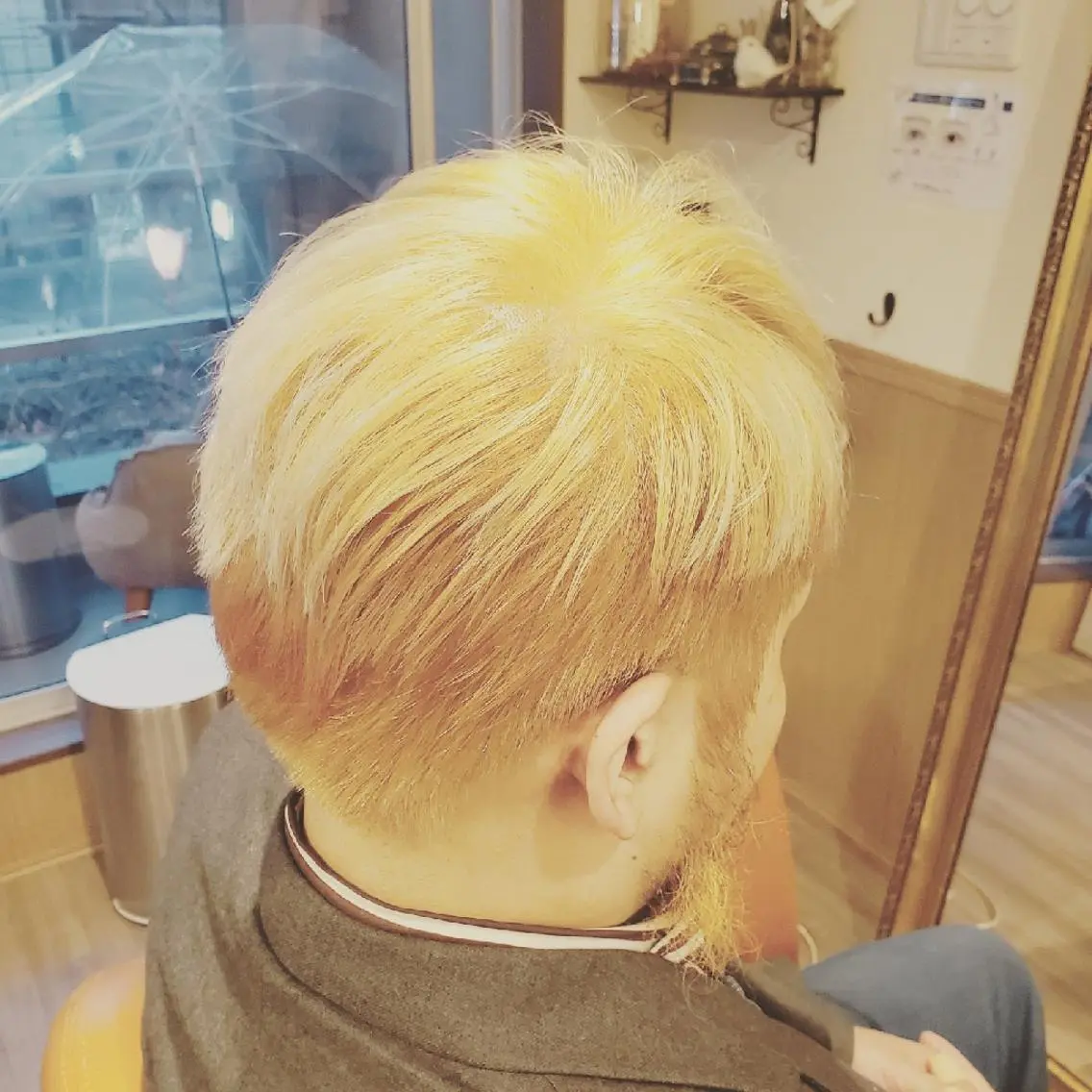 カラー ショート メンズ メンズブリーチ ブリーチ イルミナカラー 外国人風カラー トリートメント ヘアカラー spa hair ark 富井直美のヘアスタイル