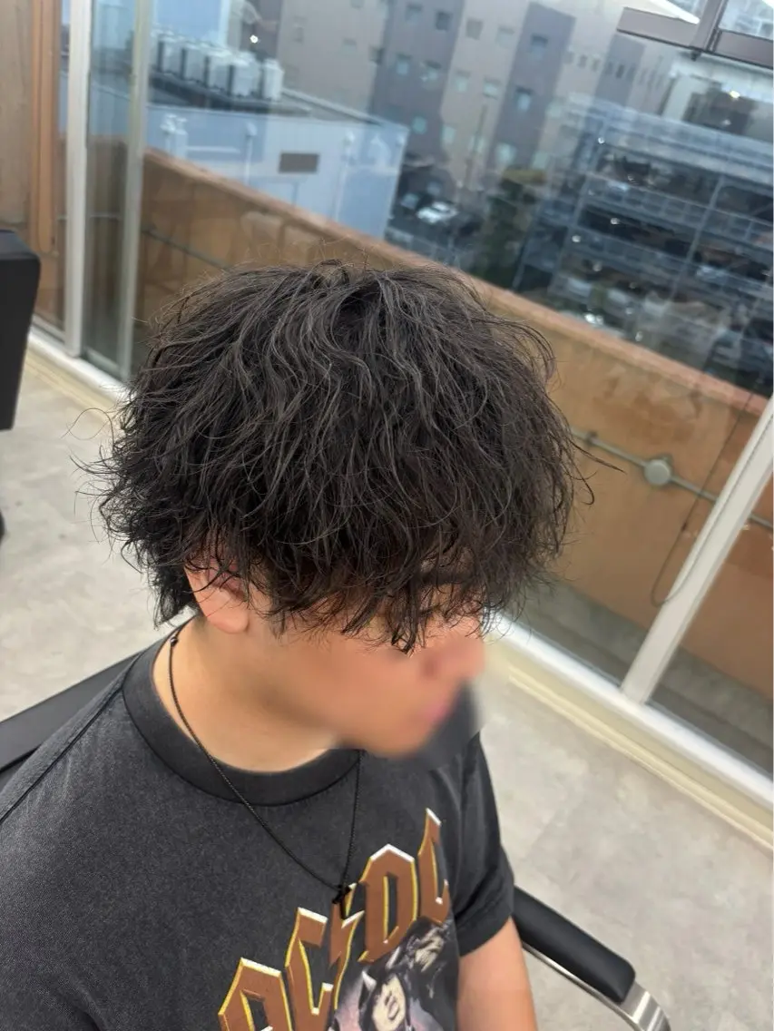 メンズ カット パーマ 【横浜メンズ🔥 】あやか✨️のヘアスタイル