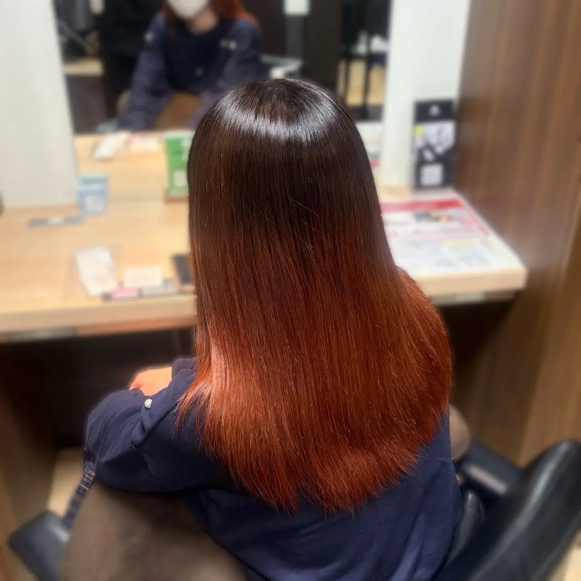 ロング カラー 水谷 未南のヘアスタイル