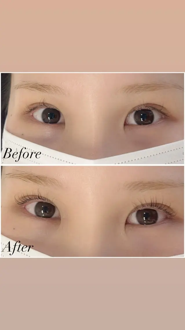 マツエク・マツパ 束感まつ毛 パリジェンヌラッシュリフト Beautyeyel ash京都中央口店のマツエク・マツパデザイン