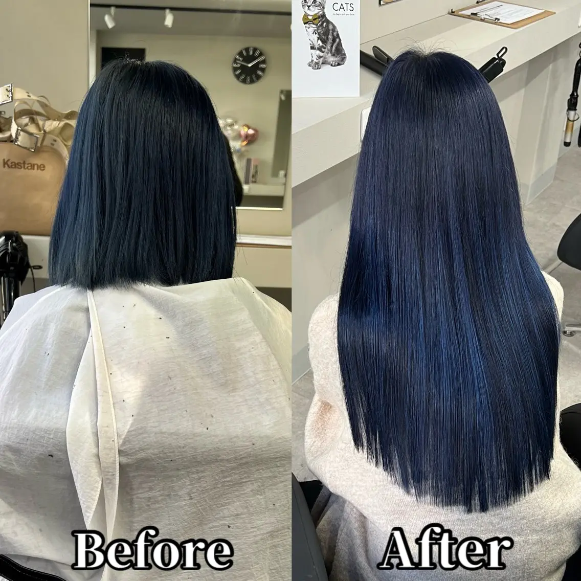 ショート エクステ エクステ&カラー Fav心斎橋店のヘアスタイル