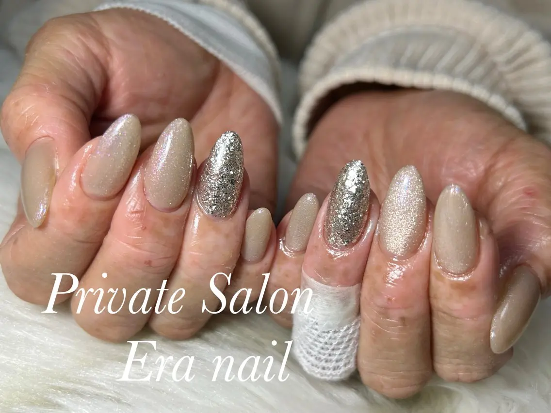 ネイル マグネットネイル マグネットワンカラー ワンカラーネイル スカルプネイル ハンドネイル Era nailのネイルデザイン