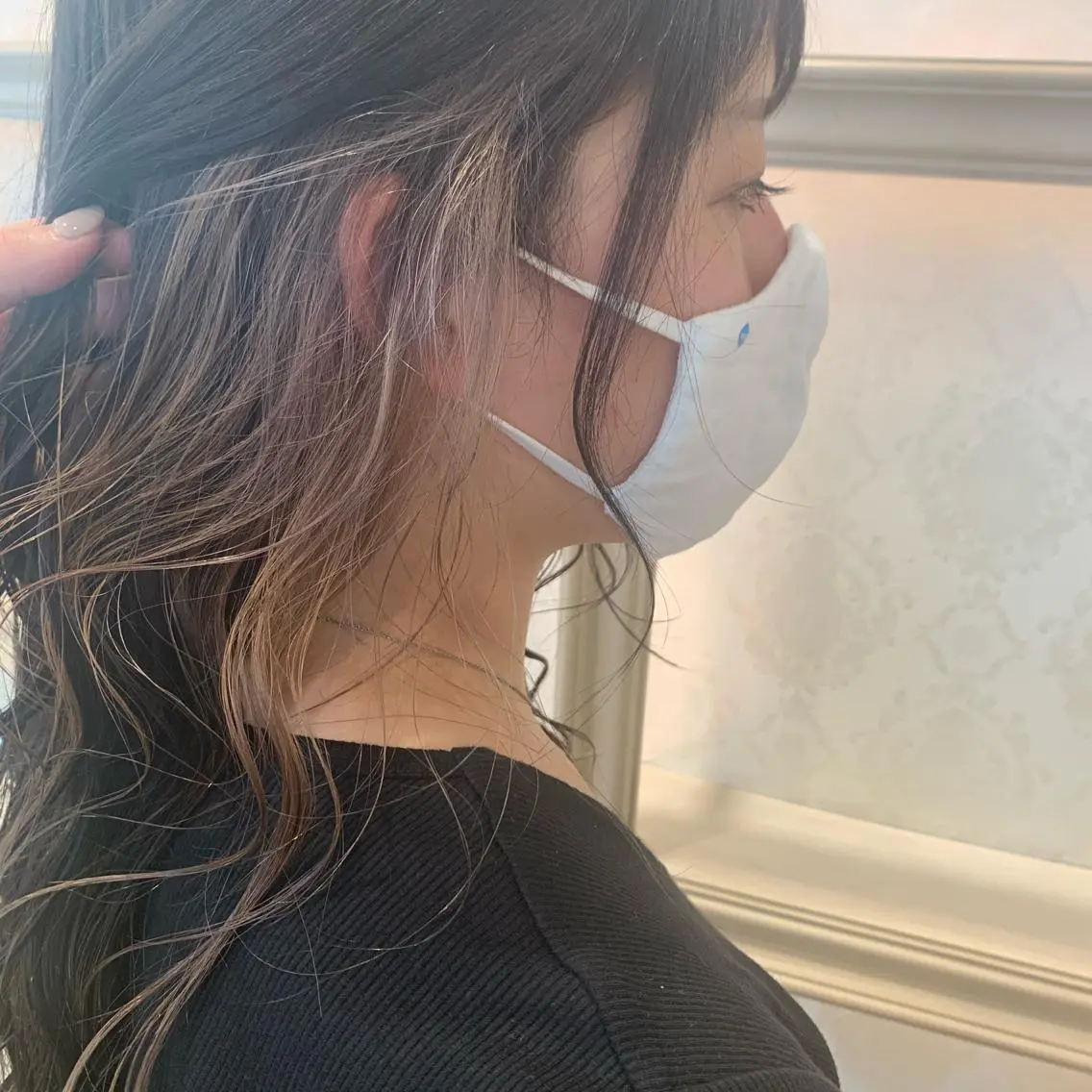 カラー ベージュカラー 🍪ﾖｼｲﾊﾙﾈ🍪 ﾗﾍﾞﾝﾀﾞｰｶﾗｰのヘアスタイル
