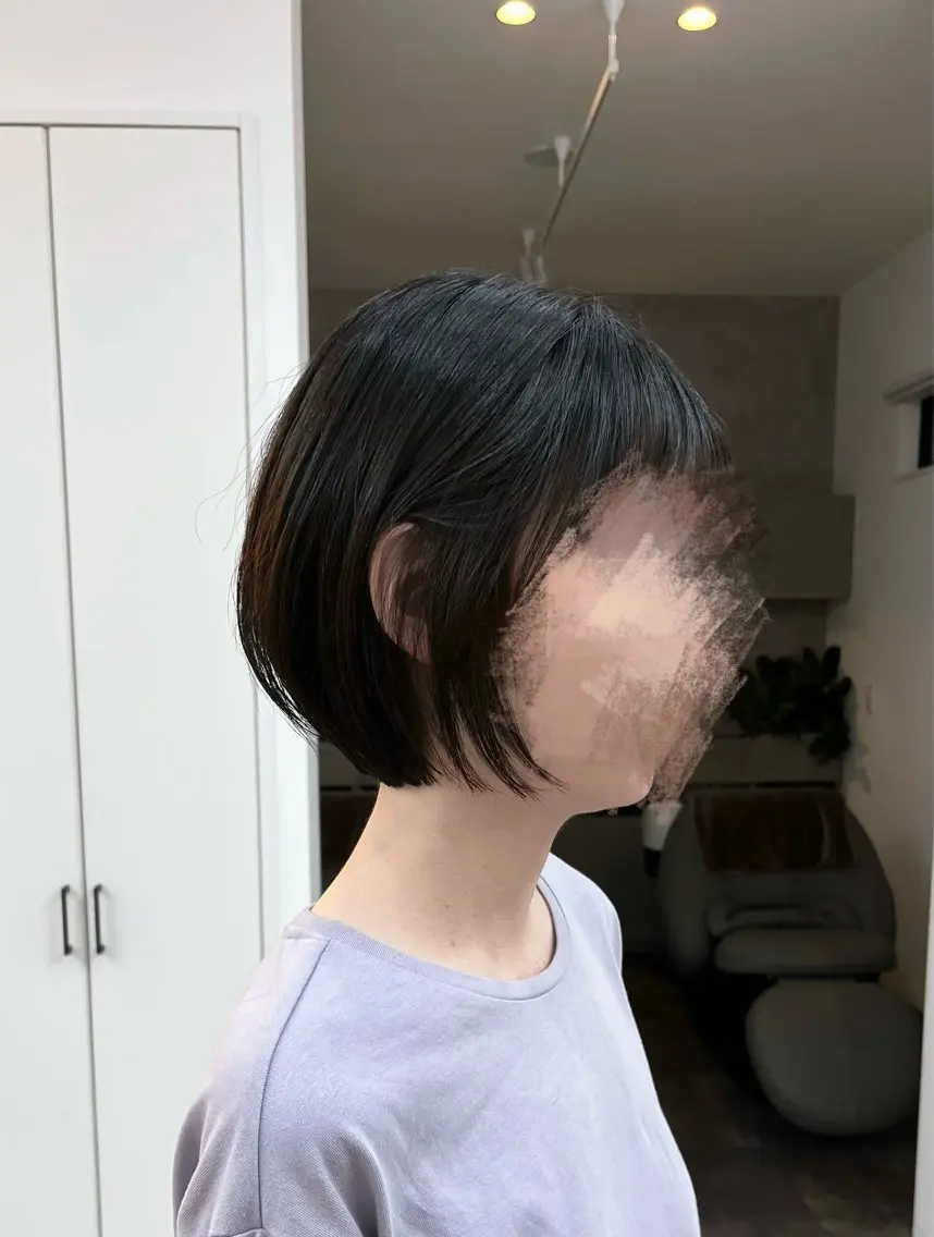 ショート ショートボブ 丸みショート ボブ ショートヘア 吉田 琴羽のヘアスタイル