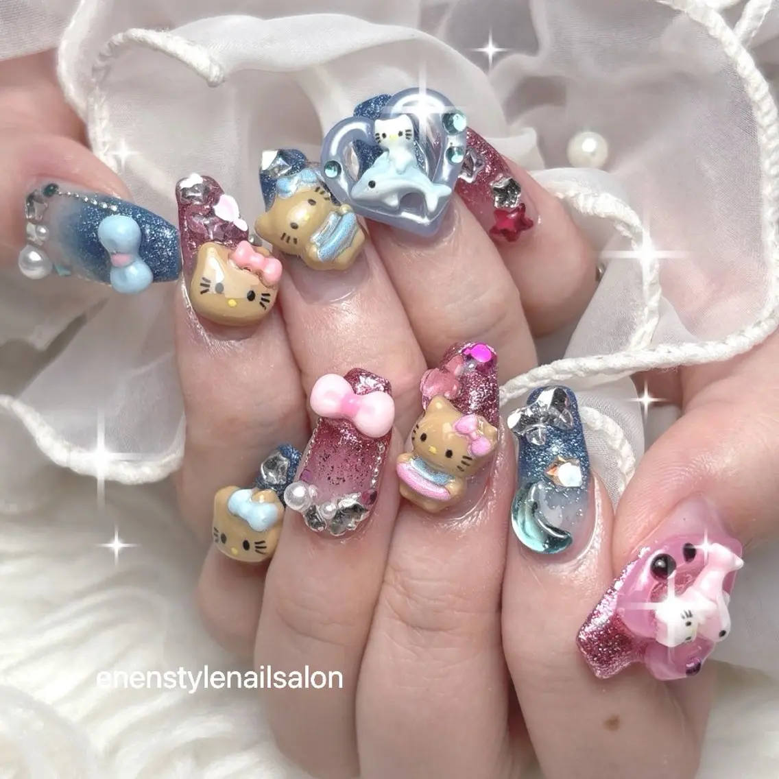 ネイル ハンドネイル 🐾enen style 🐾のネイルデザイン