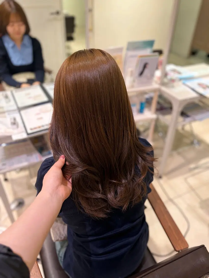 カラー カット ヘアカラー トリートメント Yu-ki🫧 /カラー指名No.1のヘアスタイル